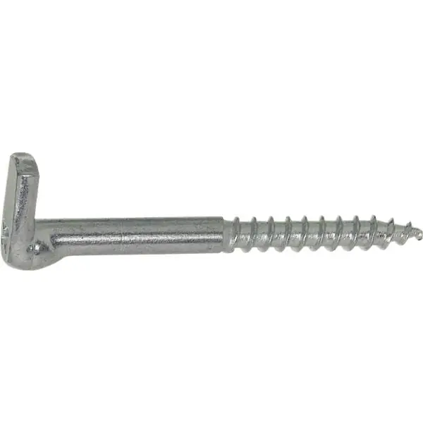Autentický Hák s křížovou drážkou , závit do dřeva 5,2x40 mm, ocel pozink