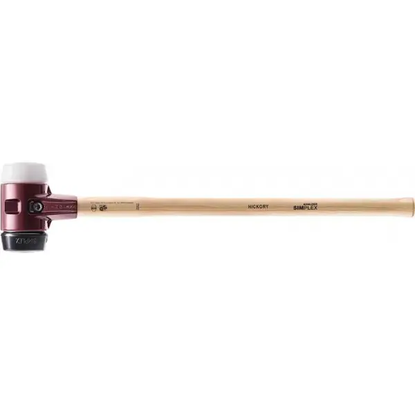 Perlík - kladivo s měkkým čelem SIMPLEX 100mm Guma/super HALDER Top Prodej
