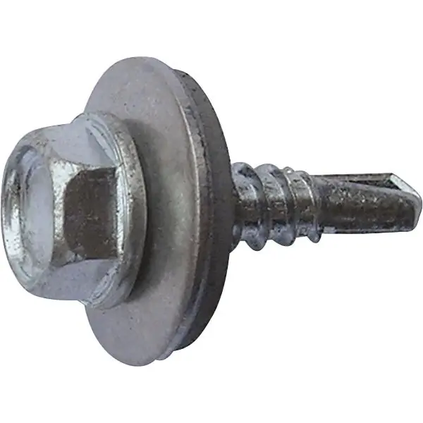 Vrut s vrtací špičkou 6hranná hlava, podl. ø16 mm DIN7504K 6.3x50, ocel pozink. Ihned K Objednání