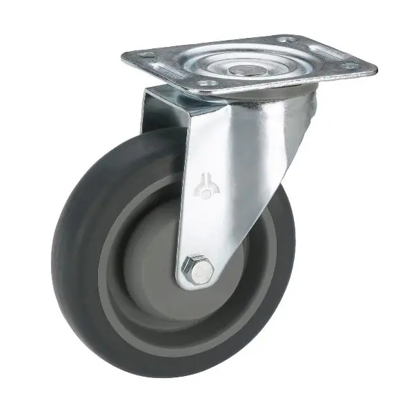 Nízká Cena Podstavné otočné kolečko TPE 80 x 32 mm
