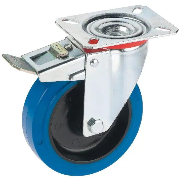 Otočné kolečko s aretací 100 x 36 mm, elastické Objednat Nyní