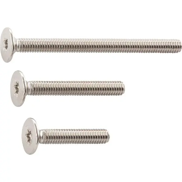 Hit Sezóny Úchytkový šroub M 4 x 25 mm ocel nikl se zápustnou hlavou TORX 20