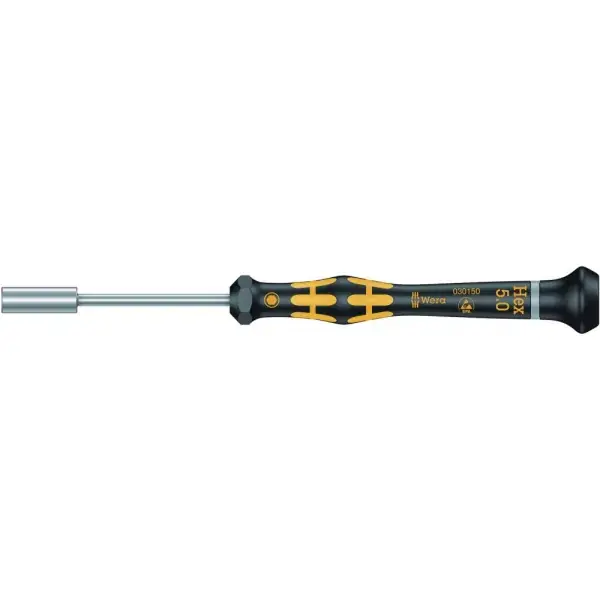 Nástrčný klíč ESD pro elektroniku 5 mm Wera 05030150001 Nakupujte Hned