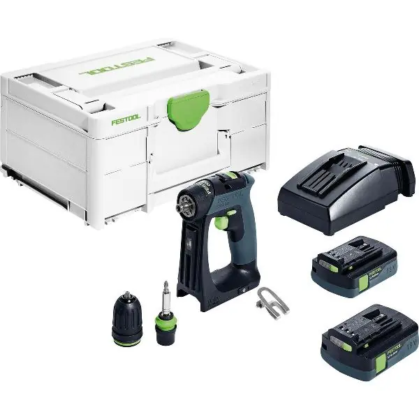 FESTOOL aku vrtací šroubovák CXS 18 3,0-Plus 18 Volt / 3,0 Ah (IEC) Li-Ion Poslední Šance
