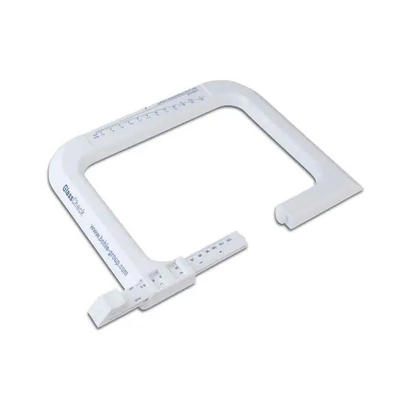BOHLE měřítko pro sklo pro tloušťku skla do 120 mm Sleva
