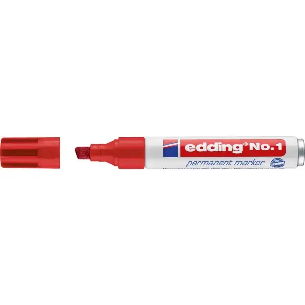 Popisovač permanentní 1 červený edding Víkendová Akce