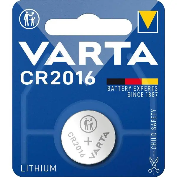 Výhodná Nabídka VARTA knoflíková baterie CR 2016 3 Volt (1ks)