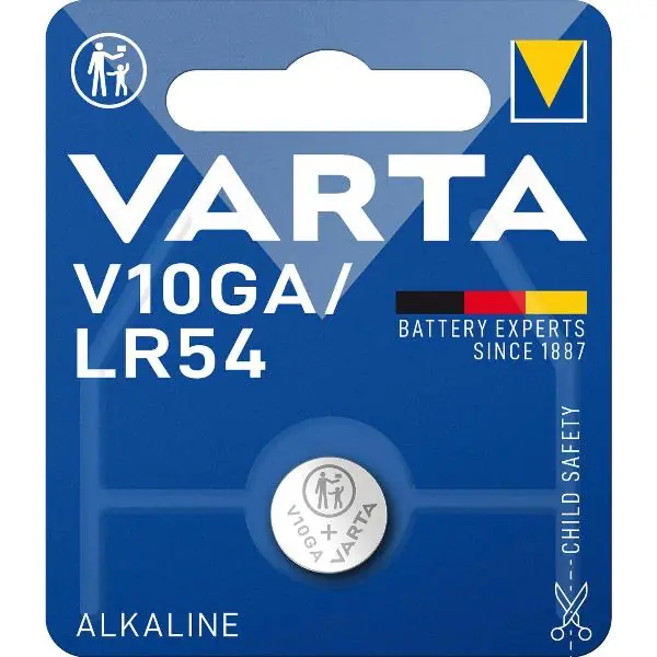 Must-Have VARTA knoflíková baterie V 10 GA 1,5 Volt (1ks)