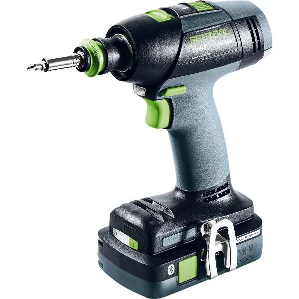 Nejprodávanější FESTOOL aku vrtací šroubovák T 18+3 Li 4,0 I-Plus 18 V/4,0 Ah (IEC) Li-Ion