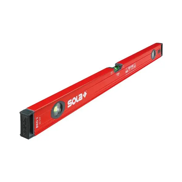 SOLA vodováha Red 3 d. 800 mm Vysoce Kvalitní