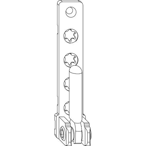 Nejprodávanější MACO spodní ložisko PVC, s 7 mm nosnými čepy D=12 mm, 120 kg, bílé (207902)