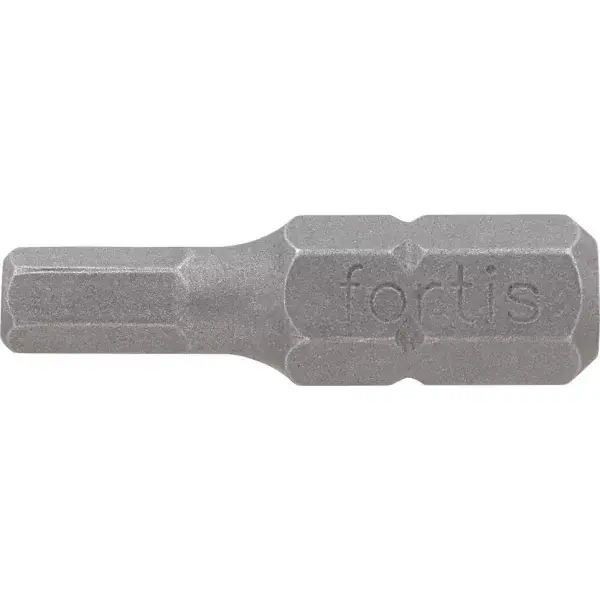 Bit 1/4" DIN3126 C6,3Bit Hex 2,5x25mm 10ks.FORTIS Ověřený