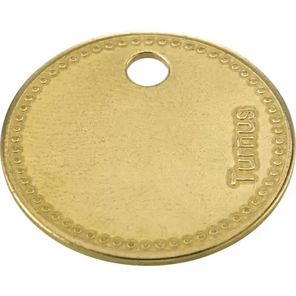 Značka nástroje, mosaz Ø 27mm, otvory, Perlrand KUKKO Výhodná Nabídka