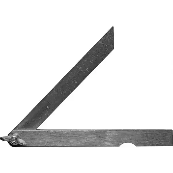 Kovový úhelník s posuvnými rameny, 3 části, 200x20x3mm FORMAT Novinka