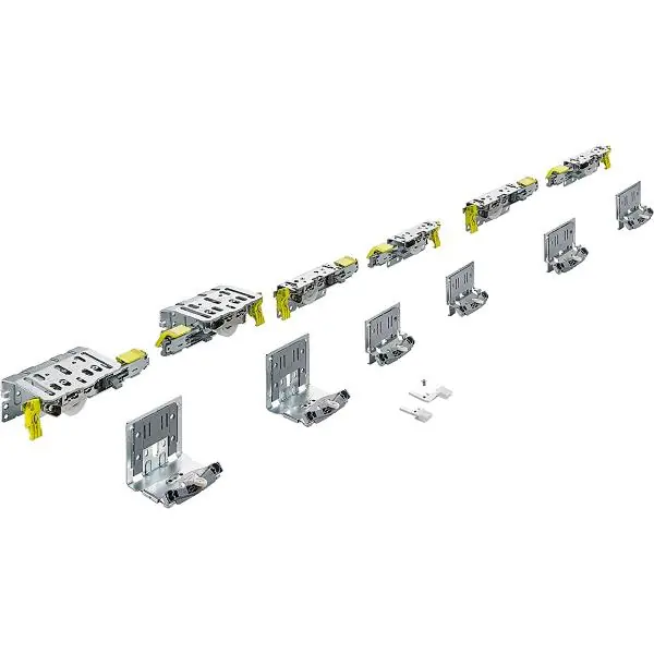 Koupit Online HETTICH TOP LINE XL sada kování pro posuvné dveře 1350 x 3000, 3-dveře 18-30 mm