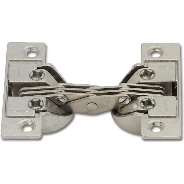 Must-Have Zkosený závěs s úhlem zkosení 45°, ÖW 135°,zamak/ocel poniklovaná