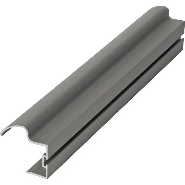 SALU S60N úchytkový profil svislý S13B, 2700 mm hliník stříbrný elox Vrácení Zdarma