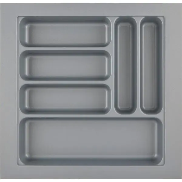 Speciální Cena HETTICH OrgaTray 440 příborník T 441 - 520/jmenovitá šířka 550 mm stříbrný