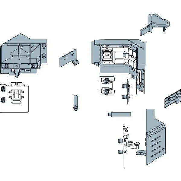 BLUM TANDEMBOX antaro SPACE-CORNER SYNCROMOTION sada výška M, prach. šedá Ihned K Objednání