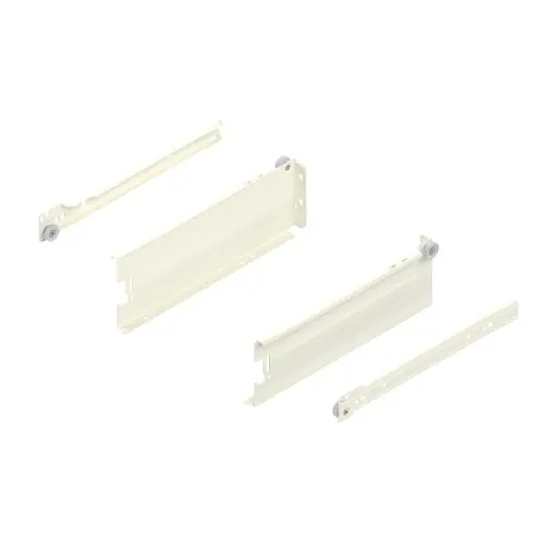 BLUM METABOX M, 320 částečný výsuv, délka 270 mm, pro vrut, krémově bílá Víkendová Akce