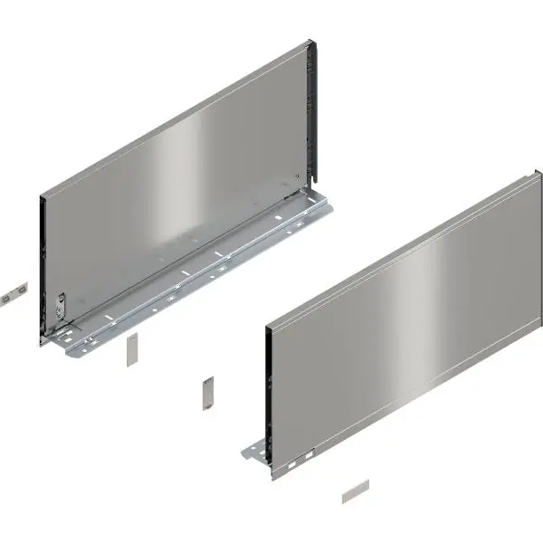 Super Cena BLUM LEGRABOX pure sada výška F, BLUMOTION S, 40kg, délka 500mm, INOX