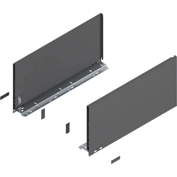 BLUM LEGRABOX pure sada výška F, TIP-ON, 40kg, délka 500, orion šedá Cenový Hit
