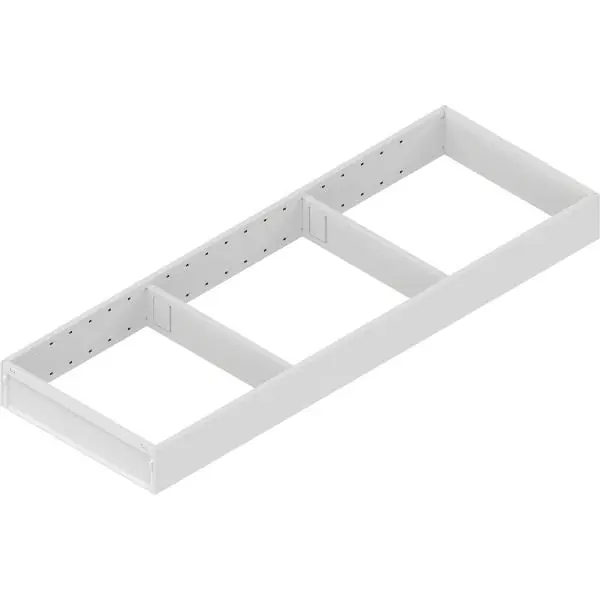 BLUM AMBIA LINE ZC7S600RS2 široký zásuvk. rámeček, délka 600mm, ocel hedv. bílá Finální Výprodej