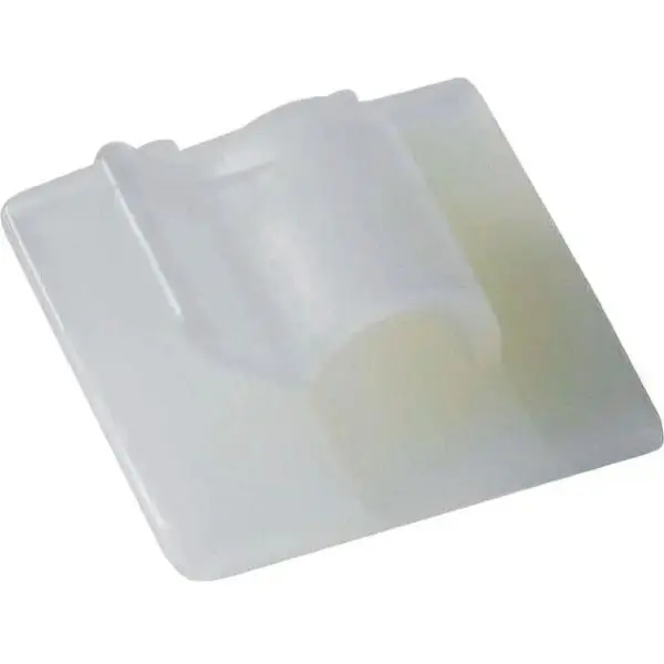 Výprodej Kabelový klip, 26x26x13mm, přírodní polyamid