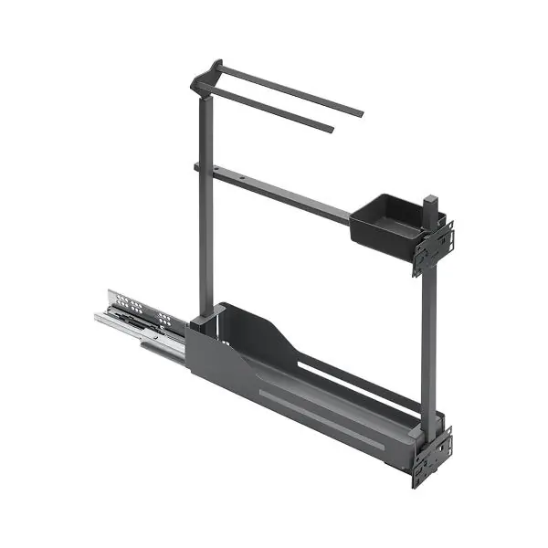 PEKA výsuv na ručníky Snello 150 mm antracit Nejlepší Volba