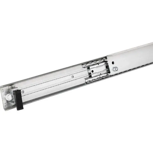 Výsuvné stolové kování TOPSLIDE, délka vytažení 720mm, délka 1200mm, ocel/hliník Omezená Nabídka