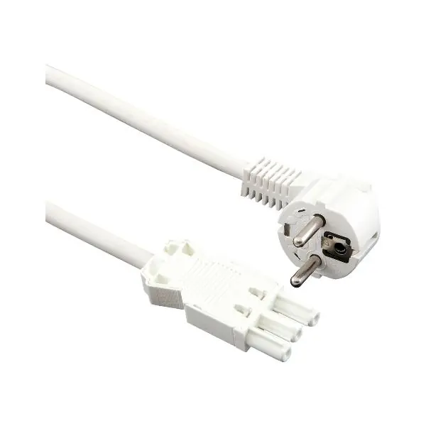 Must-Have Připojovací kabel GST18 pro spotřebiče/zástrčku Schuko 1000 mm bílý