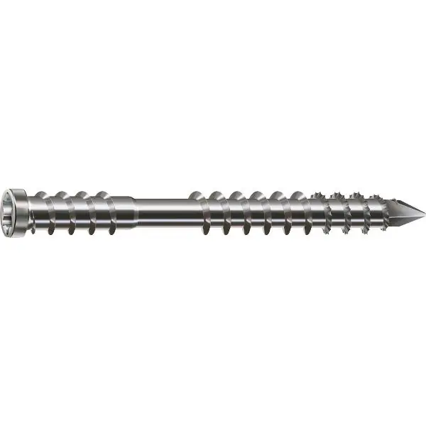 Koupit Online SPAX vrut na dřevěné terasy s válcovou hlavou 6 x 50 mm TX25 nerez A4