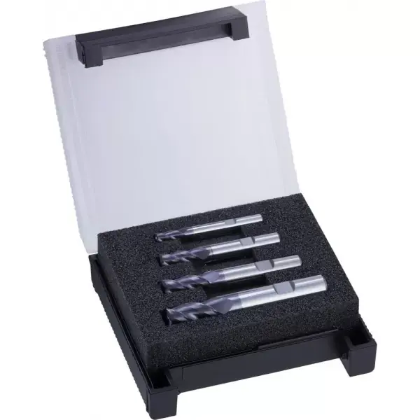 Sada hrubovacích fréz HPC TiALN typ INOX Z3 6/8/mm FORMAT Přímo Od Výrobce
