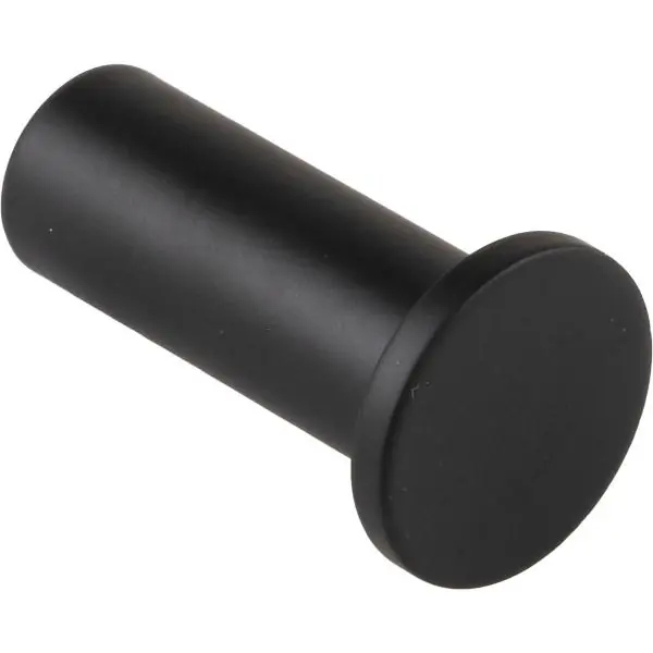Dokud Zásoby Vydrží Věšák na kabát Erato 22 mm, H 39 mm, hliník černý matný