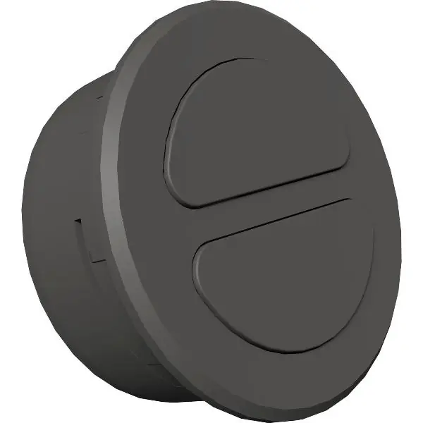 Siro Tlakový spínač PushPower Mini 35 2-násobný černý Nakupujte Hned