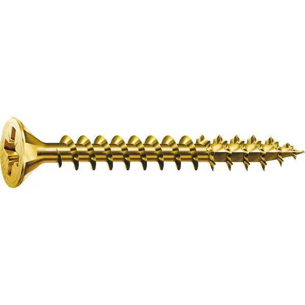 Tovární Cena SPAX zápustná hlava, plný závit 3.5x16 PZ2, certifikovaný, yellox