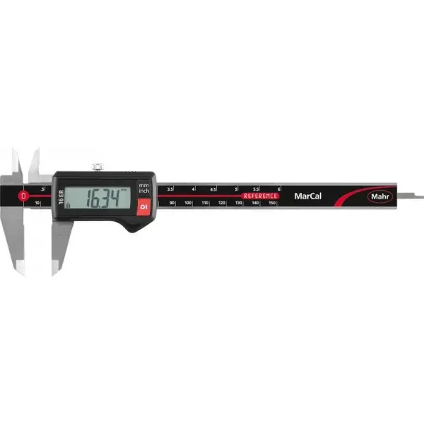 Časově Omezené Posuvné měřítko digitální bez datového rozhraní 150mm RT MAHR