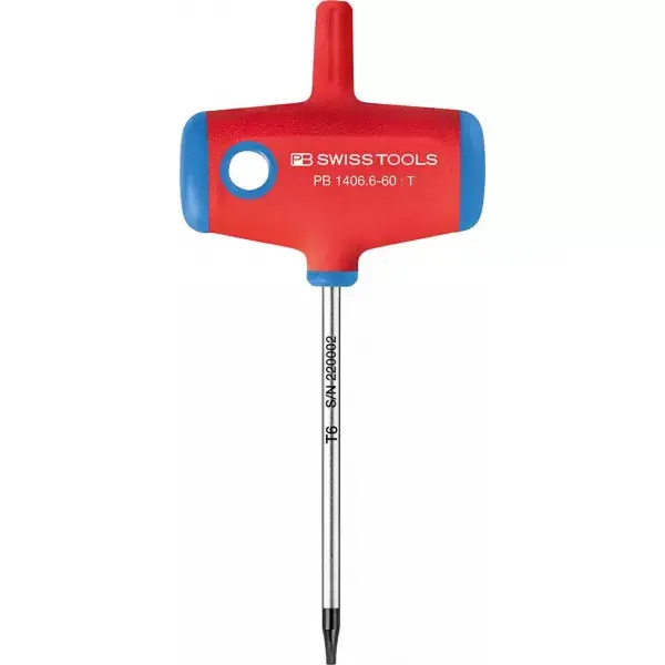 Autentický Šroubovák s příč. rukoj. T7x60mm PB Swiss Tools