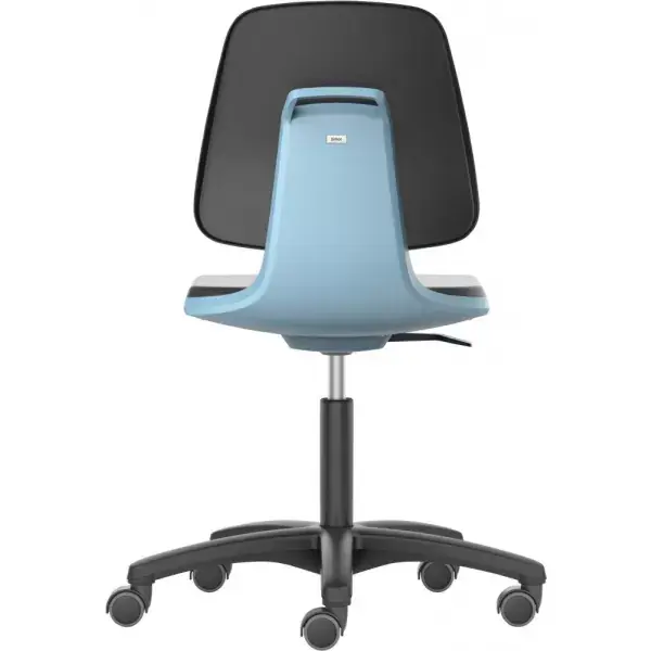 Židle pracovní Labsit 2, PU , antracit, výška sedáku 450-650 mm Bimos s kolečky Finální Výprodej