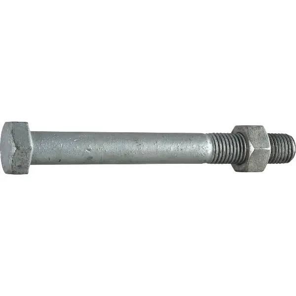 Šroub oc.konstr. Srubena, část.závit EN15048-1 8.8U M16x50, ocel žárový pozink Aktuální