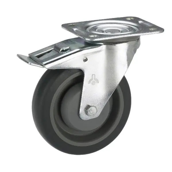 Poslední Šance Podstavné otáčivé kolečko s aretací 100 x 32 mm