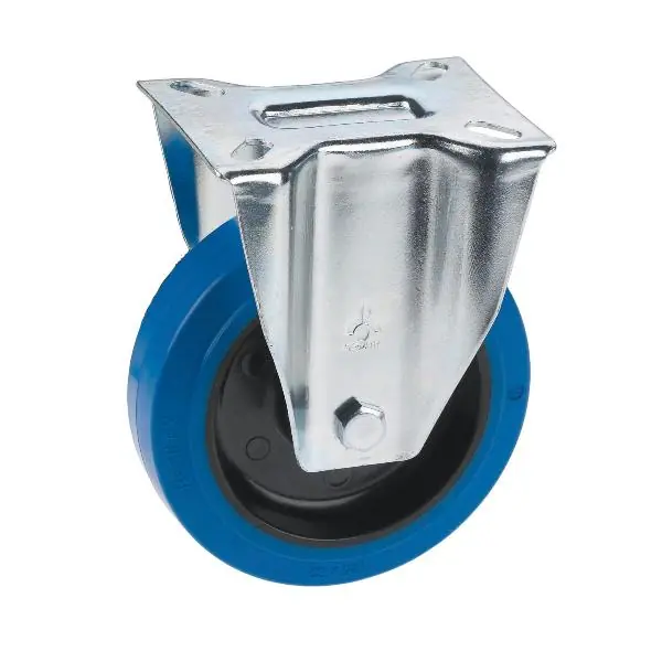 Top Prodej Podstavné kolečko s elastickou pneumatikou 100 x 36 mm/deska 100 x 85 mm