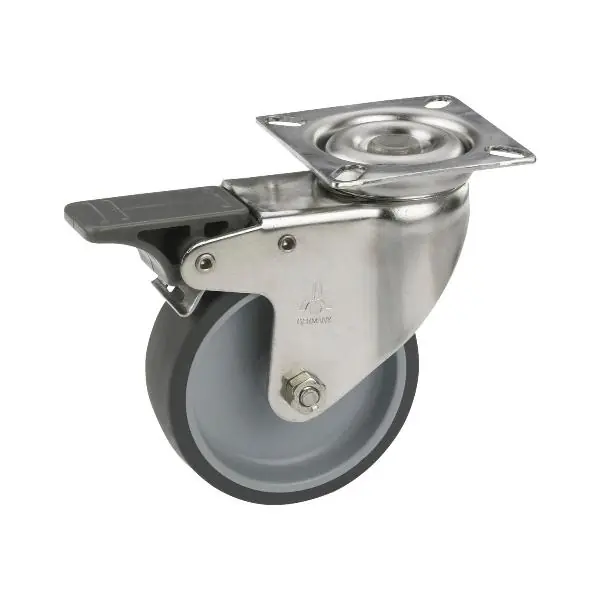 Otočné kolečko s aretací TPE 50 mm 40 kg Značkový