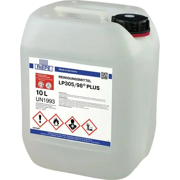 Časově Omezené RIEPE čisticí prostředek LP 305/98 PLUS 10 l pro manuální čištění povrchu