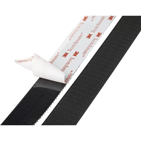3M SJ 3526 pásek suchého zipu, háčková strana 25mm x 45,7m černý Cenová Bomba