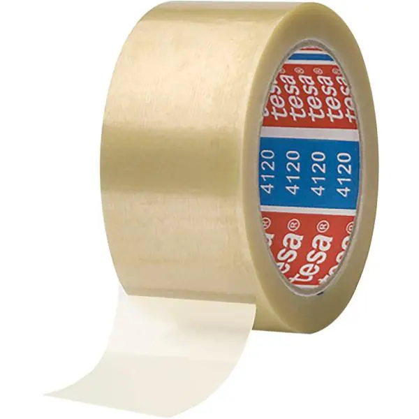 TESA PVC lepící páska 4120 transparentní 50 mm / 66 m Zlevněný