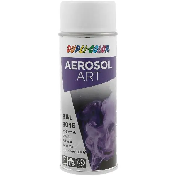Nakupujte Hned Dupli-Color Aerosol Art sprej 400 ml doprav.bílá hedv.mat / RAL 9016