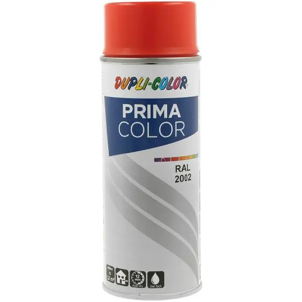 Dupli-Color barva ve spreji Prima 400ml, krvavě oranžová lesklá / RAL 2002 Koupit Online