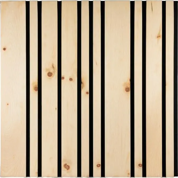 Kup Teď Akustický panel Plus borovice přírodní surová / černý
