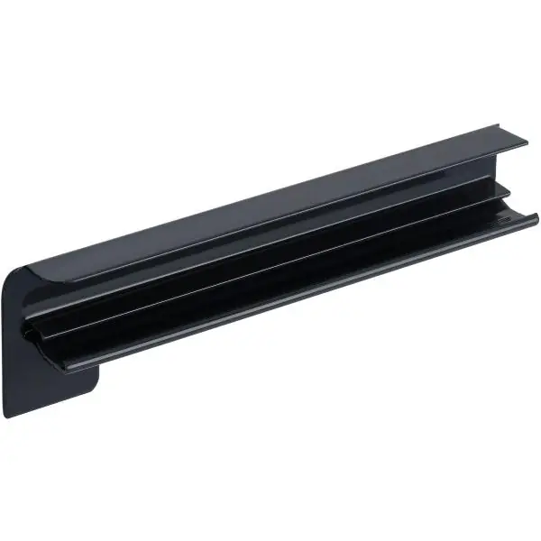 Zlevněný Hliníkové koncovky do omítky FB 25 P, antracit (RAL 7016) mat, 90mm